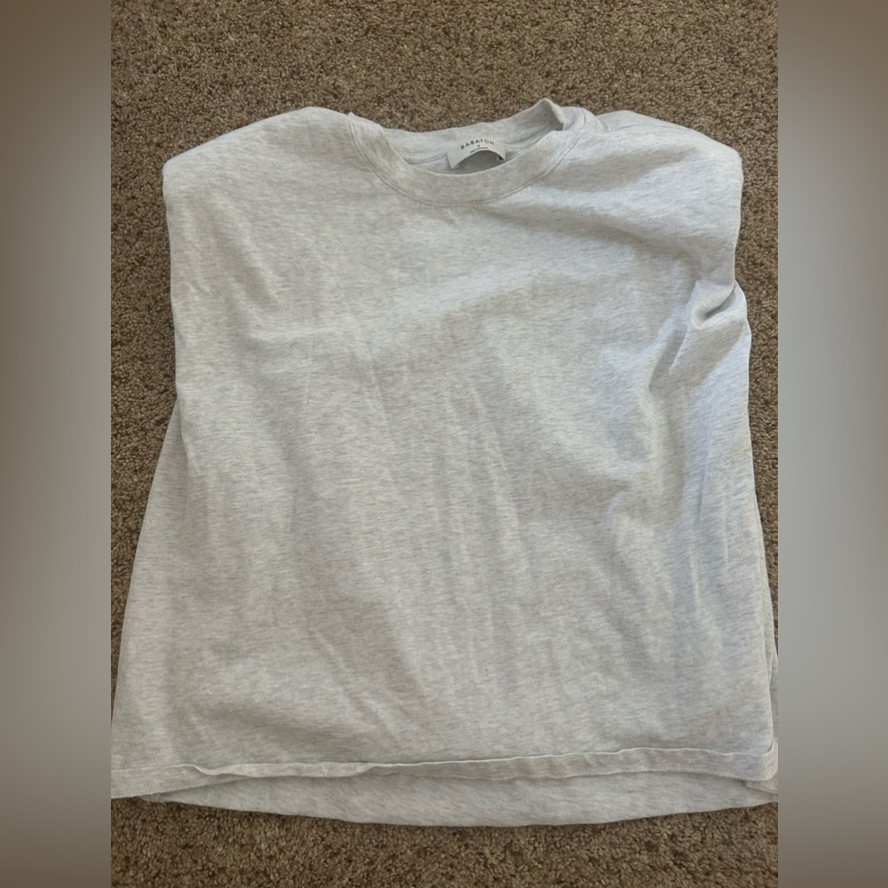 Babaton shoulder pad tank from Aritzia